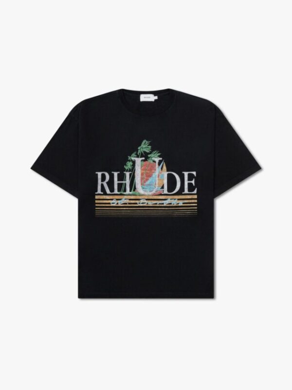 Rhude Black T-Shirt